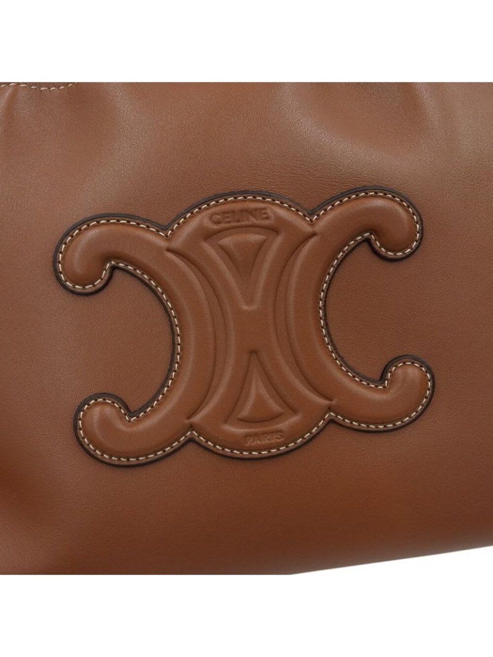 Celine Triomphe Small Cabas Drawst Ring Cuile Shoulder Bag - Picture 4 of 8